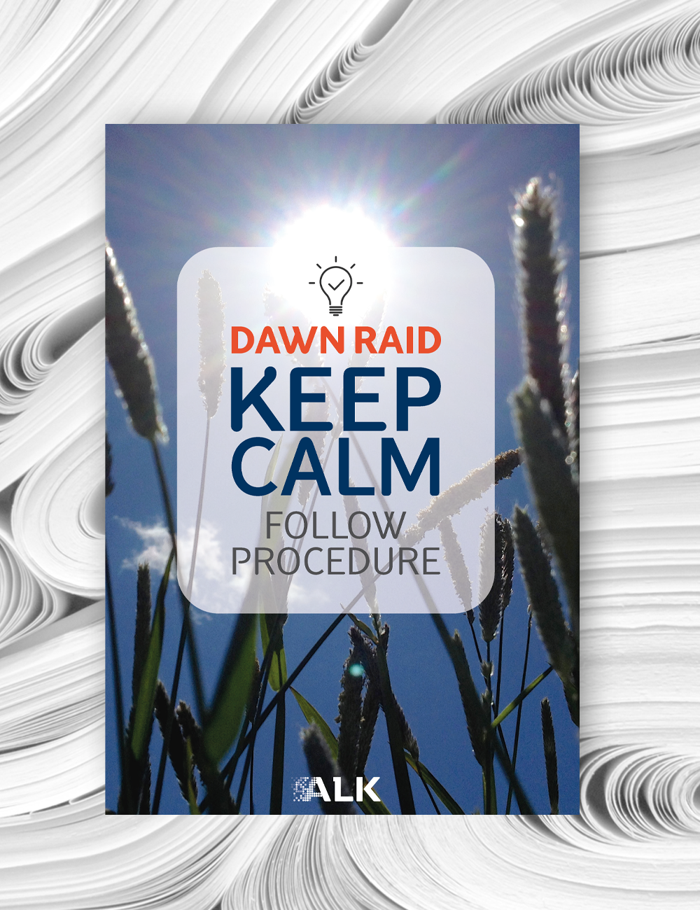 ALK Dawn Raid, Magazin für den Notfall im Unternehmen. 